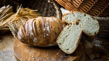 pan ecológico de trigo blanco